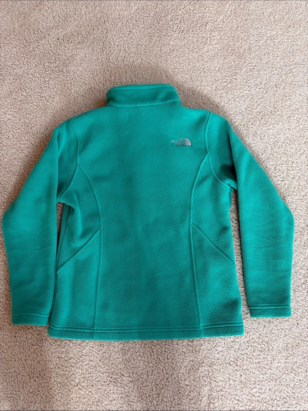 The North Face Girl’s Teal Zip Fleece Jacket